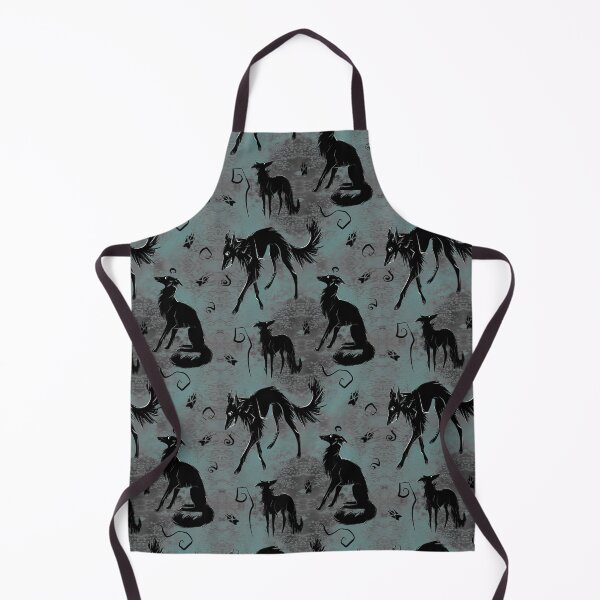 Item preview, Spoopy Silken Dogs in Smoke designed and sold by LauraGarabedian.