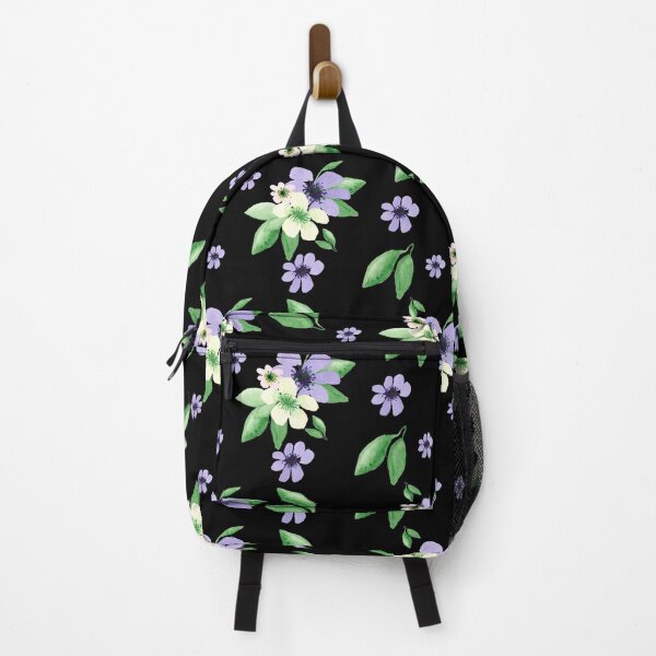 Item preview, Purple Floral Watercolor Pattern designed and sold by LoA-Lady.