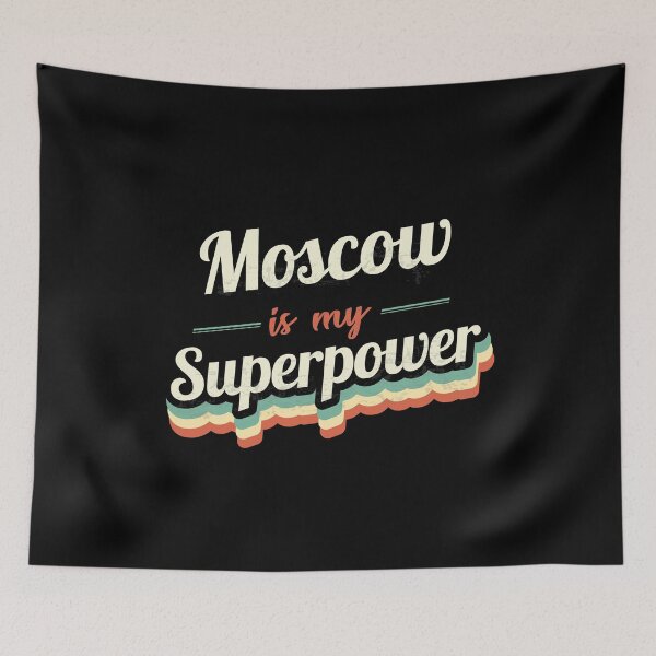 Item preview, Moscow is my Superpower  designed and sold by Custom365.