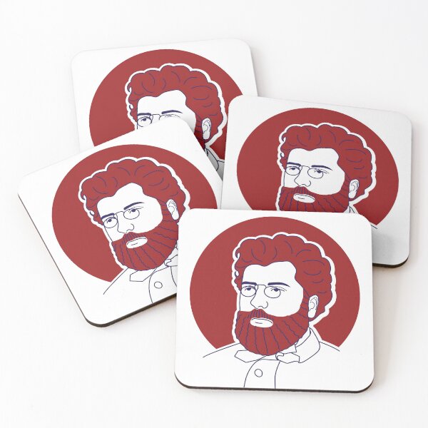 Item preview, Georges Bizet minimalist line art portrait designed and sold by OpeRadar.
