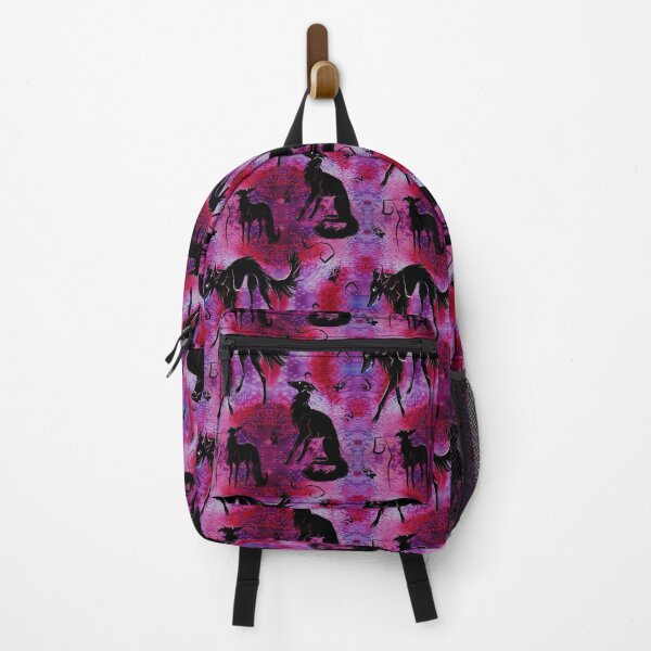 Item preview, Spoopy Silken Dogs in Violet designed and sold by LauraGarabedian.