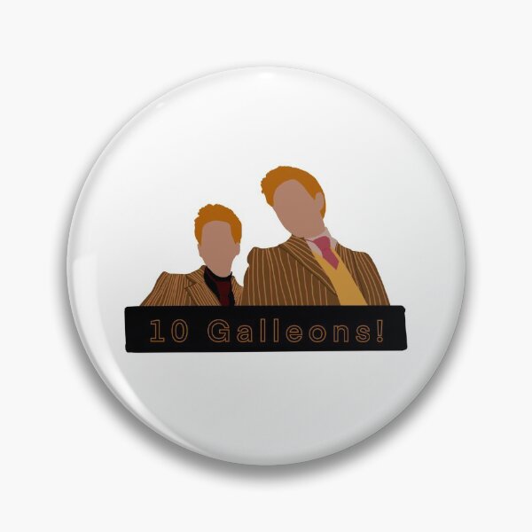 Item preview, Fred and George Weasley- 10 Galleons designed and sold by Divergentgal4.