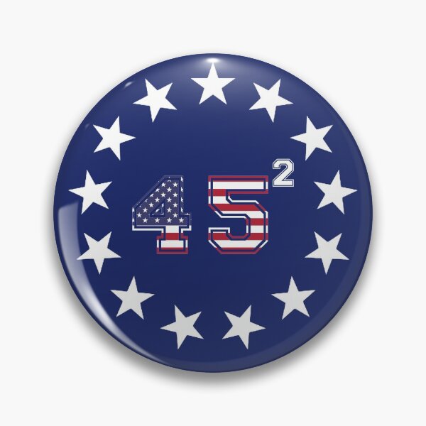 Item preview, Donald Trump 45 Squared Betsy Ross Stars Patriotic USA Flag designed and sold by tronictees.