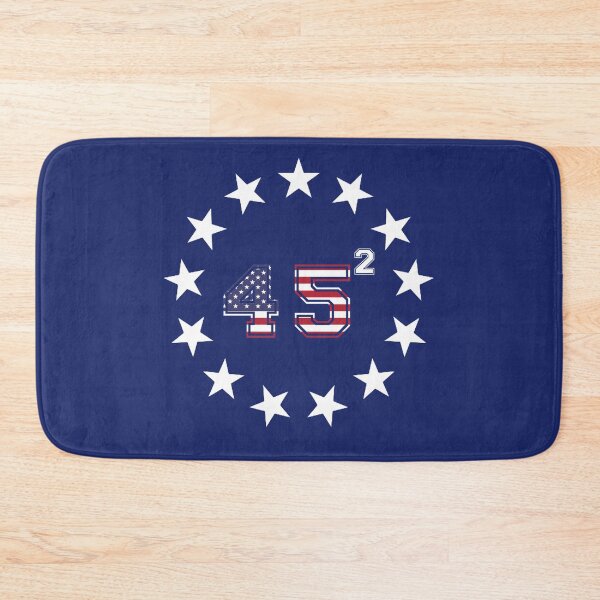 Item preview, Donald Trump 45 Squared Betsy Ross Stars Patriotic USA Flag designed and sold by tronictees.