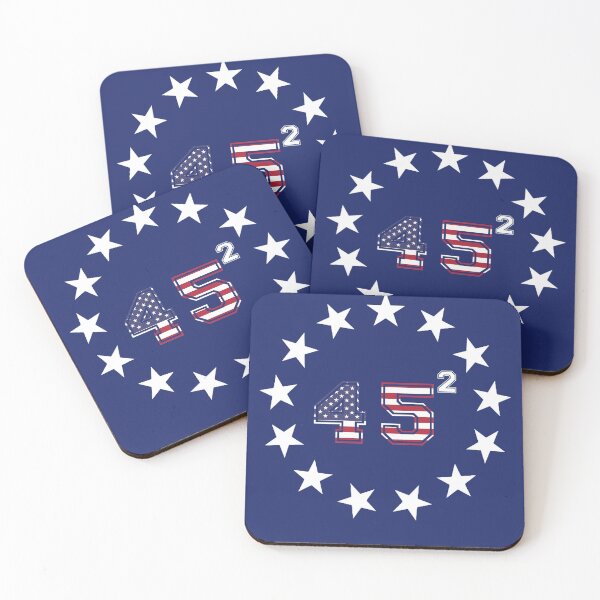 Item preview, Donald Trump 45 Squared Betsy Ross Stars Patriotic USA Flag designed and sold by tronictees.