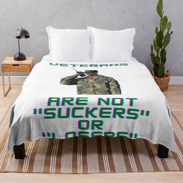 Item preview, Veterans Are Not Suckers Or Losers designed and sold by LuckyKermit.