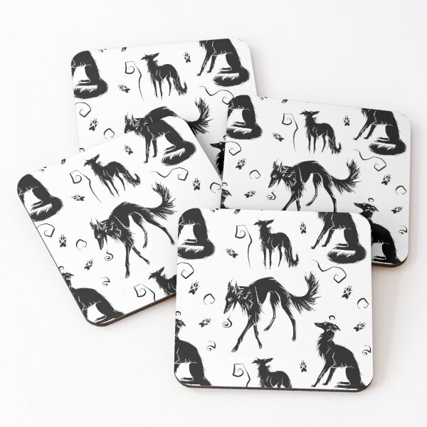 Item preview, Spoopy Silken Dogs designed and sold by LauraGarabedian.