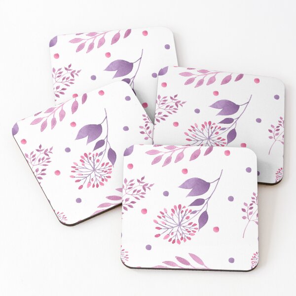 Item preview,  Purple Floral Watercolor Pattern designed and sold by LoA-Lady.