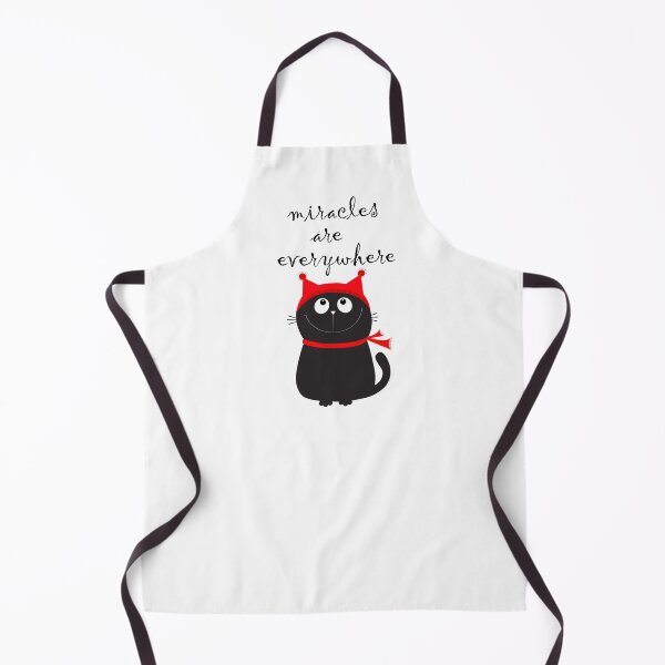 Item preview, Cute Xmas Outfit With an Adorable Black In Red Hat Cat Christmas Gift - Cat Kitten Lovers Xmas New Year Apparel designed and sold by FunnySunny T-Shirts.