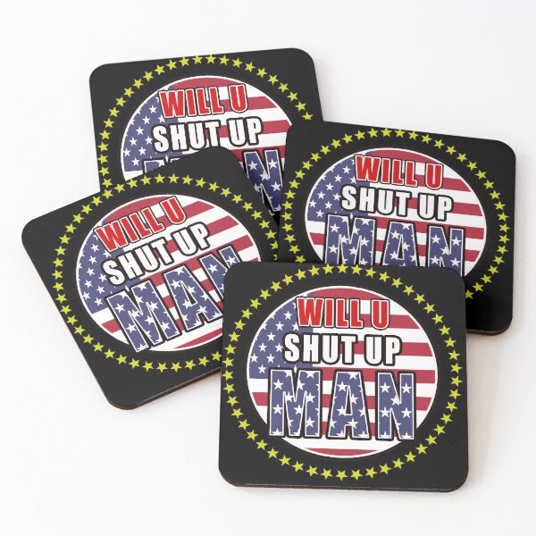 Item preview, Will you shut Up presidential seal Stars designed and sold by CodyNorris.