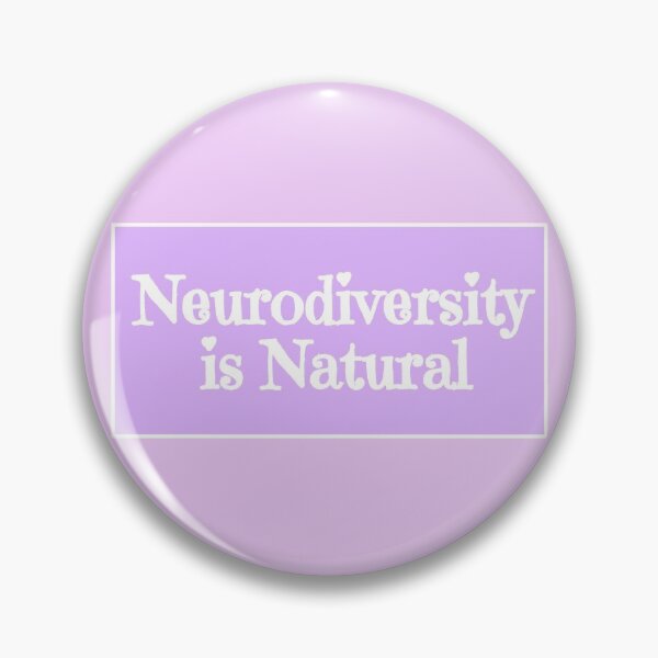 Item preview, neurodiversity is natural designed and sold by pepperlex99.