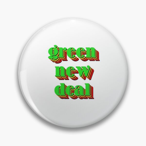 Item preview, Markey-style Green New Deal Rainbow designed and sold by art-by-harmonie.