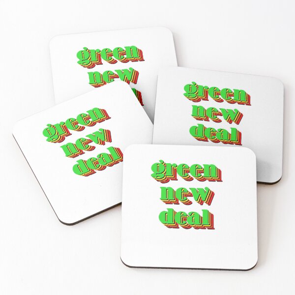 Item preview, Markey-style Green New Deal Rainbow designed and sold by art-by-harmonie.