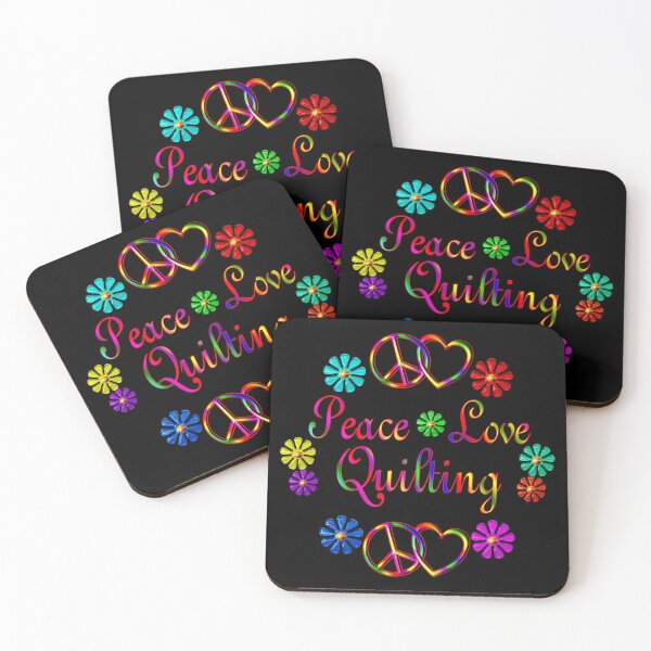 Item preview, PEACE LOVE QUILTING designed and sold by Charles Brian.