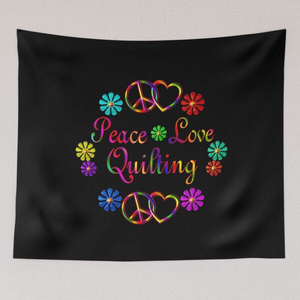 Item preview, PEACE LOVE QUILTING designed and sold by Charles Brian.