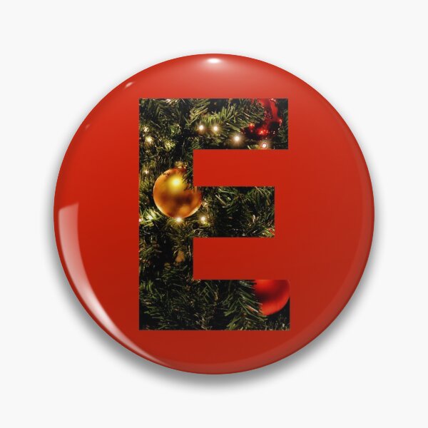 Item preview, Christmas Tree Letter E designed and sold by LiveAndGlow.