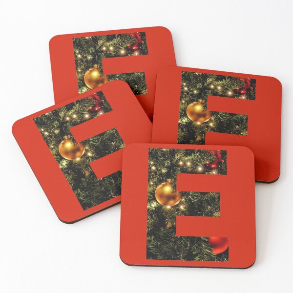 Item preview, Christmas Tree Letter E designed and sold by LiveAndGlow.
