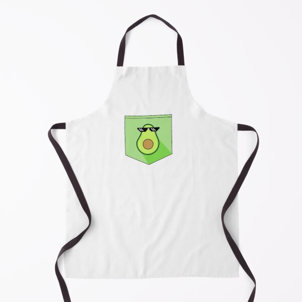 Item preview, Gangster avocado with pocket glasses designed and sold by SoyNutri.