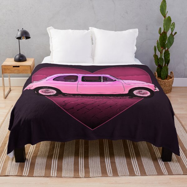 Item preview, The Neon Pink Fiat 500 Lover designed and sold by Retro Futurist.