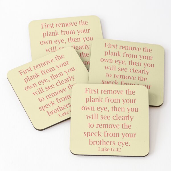 Item preview, Bible verse, Luke 6:42 designed and sold by EverLife.