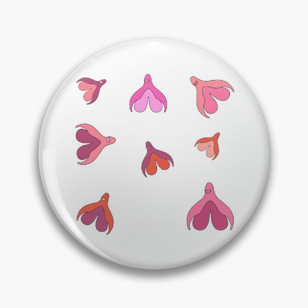 Item preview, pink clit sticker pack designed and sold by berlinsisters.