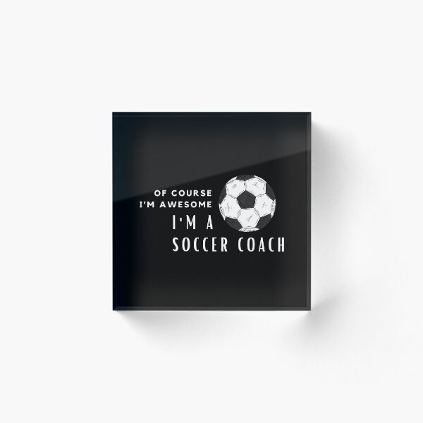Item preview, I'm An Awesome Soccer Coach designed and sold by nincee.
