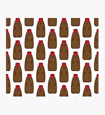 Groundhog in a Fez pattern Photographic Print