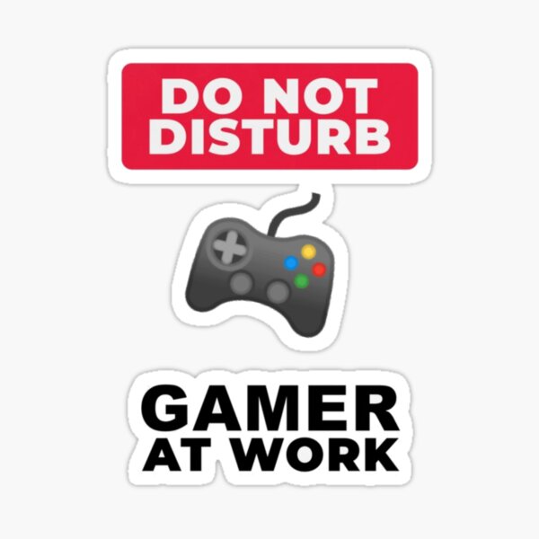 Item preview, Gamer Do not Disturb designed and sold by JBaystro.