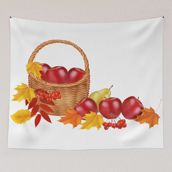 Item preview, A Basket of Autumn Fruits designed and sold by Designs By Creation.