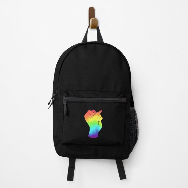 Item preview, Rainbow Human Rights Gesture designed and sold by Michael Schmidt.