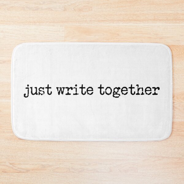 Item preview, just write together designed and sold by TeaRoseWriter.