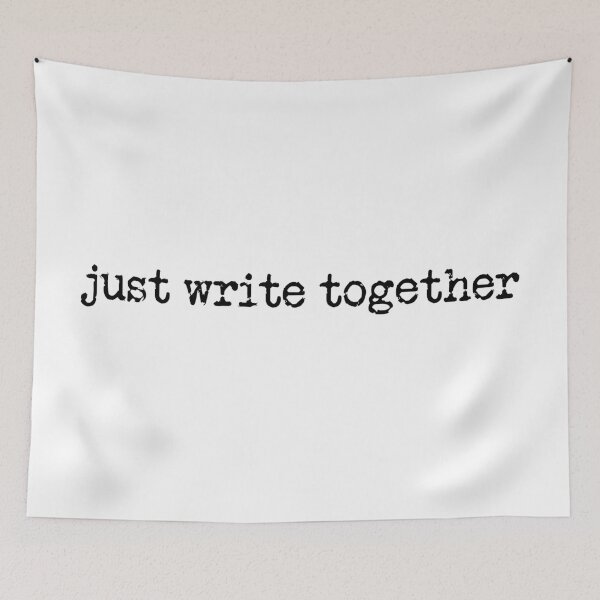 Item preview, just write together designed and sold by TeaRoseWriter.