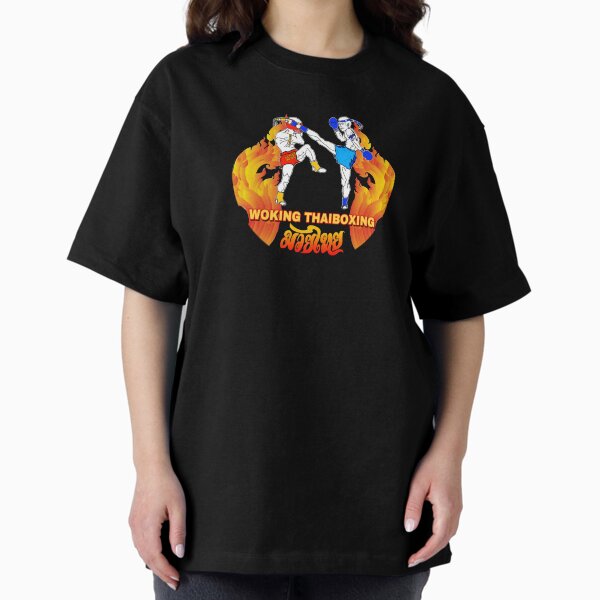 Item preview, WOKING THAI BOXING LOGO designed and sold by MORIANO TATTOOS.