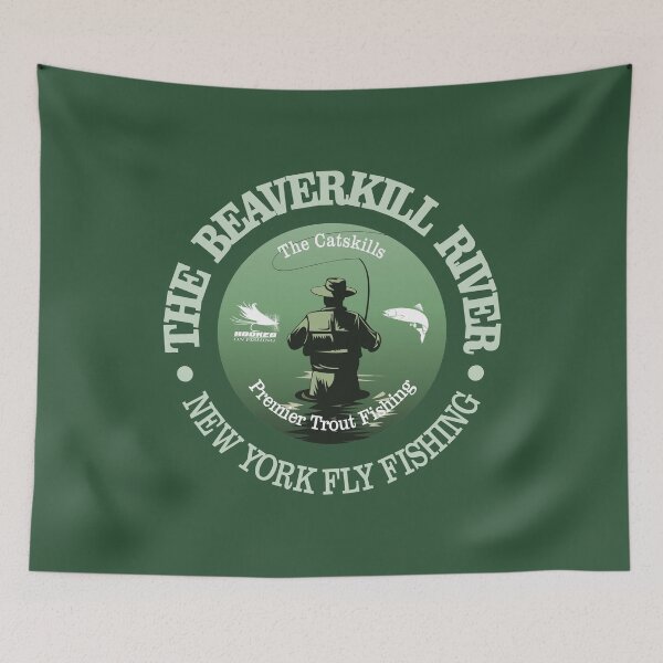 Item preview, Beaverkill River Fly Fishing (FSH) designed and sold by curranmorgan.
