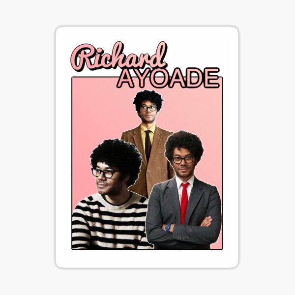 Richard Ayoade Homage Sticker