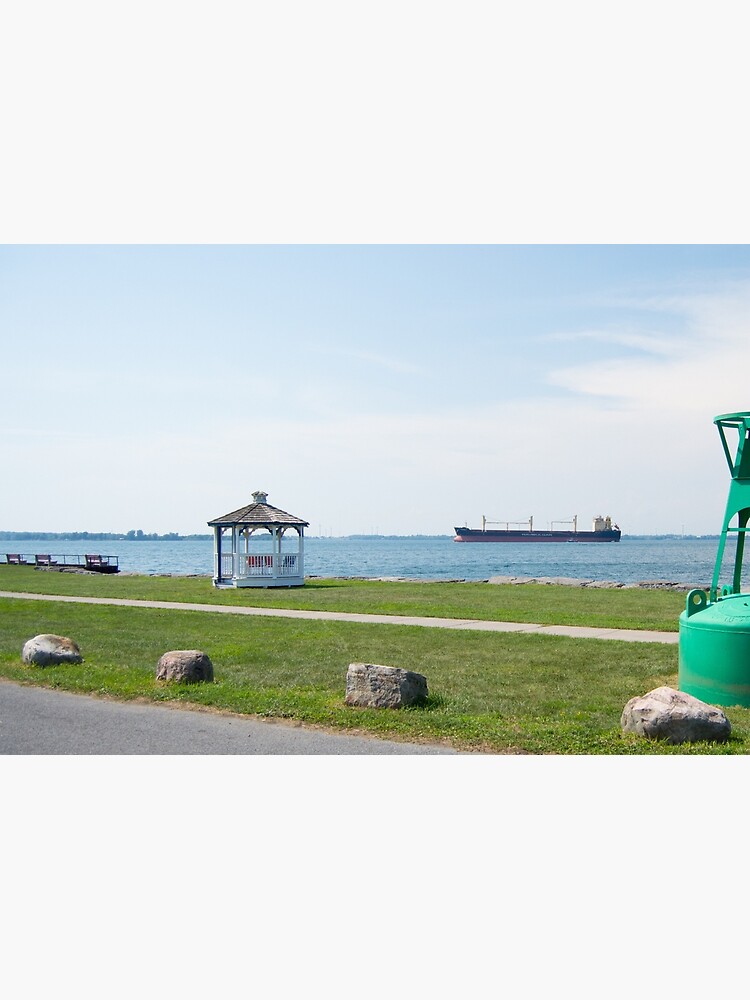 Ship Watching at East End Park by PhotoGraphicsSL