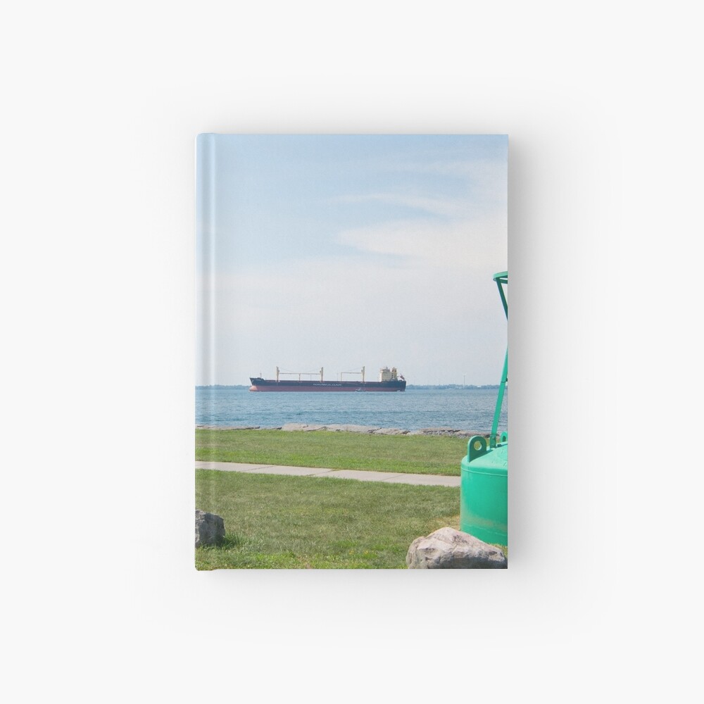 Ship Watching at East End Park Hardcover Journal