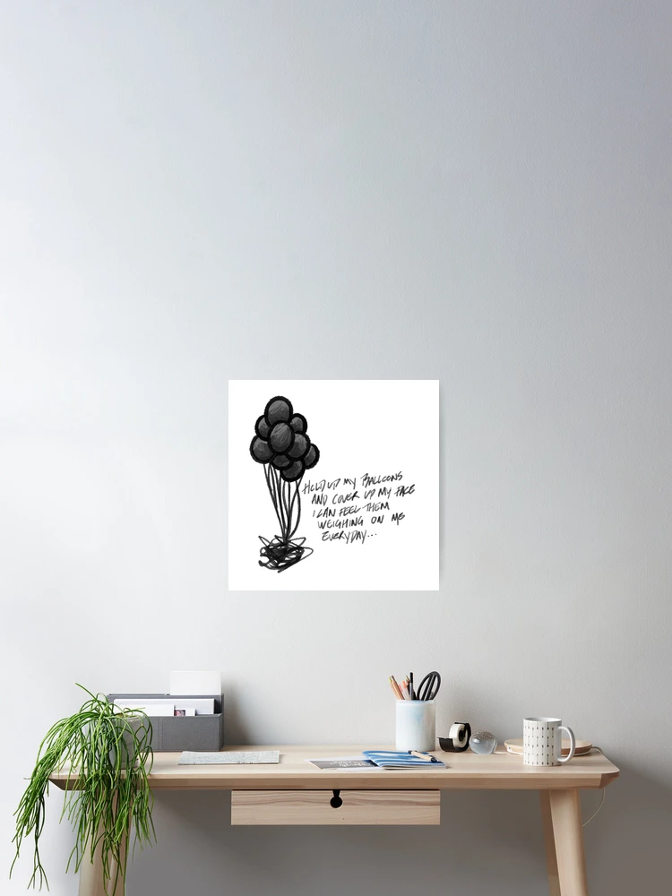 NF - Leave me alone lyrics  Poster for Sale by Lauulauuzart