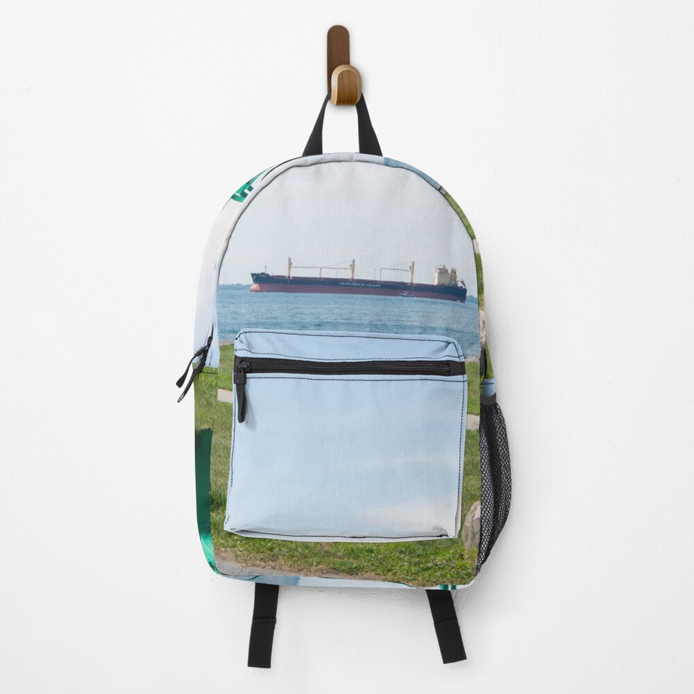 Ship Watching at East End Park Backpack