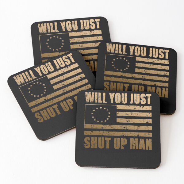 Item preview, Will You Shut Up Man Joe Biden 2020 Debate Gift designed and sold by Mfk Clothes.