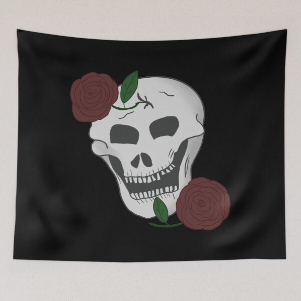 Item preview, Flower Skull designed and sold by Geometrico22.