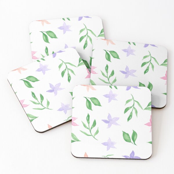 Item preview, Bright Floral Watercolor Pattern designed and sold by LoA-Lady.