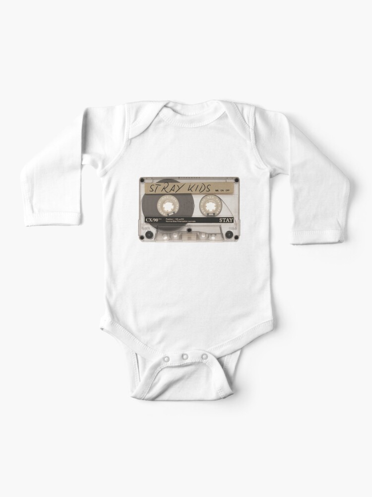 Stray Kids Cool Retro Cassette Tape 90s Aesthetic Baby One Piece By Sugarsaint Redbubble