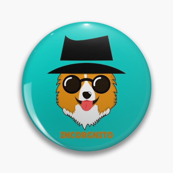 Item preview, Incorgnito - Funny Corgi designed and sold by dogMematic.