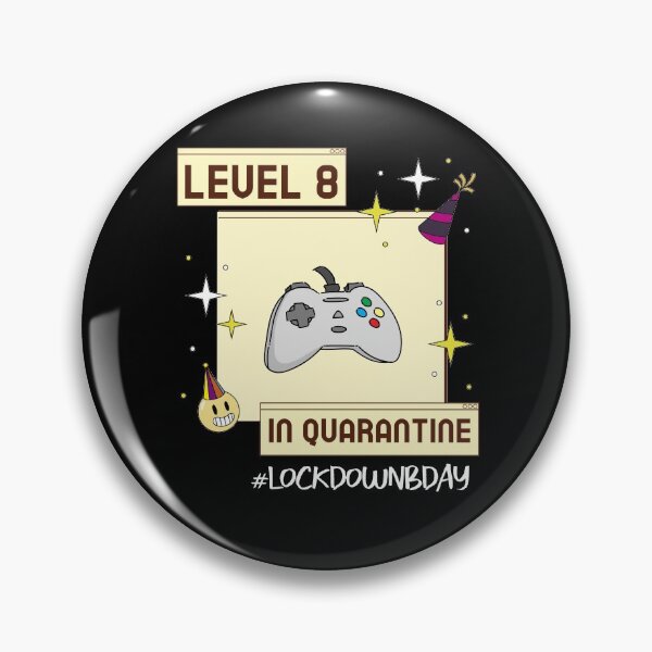 Item preview, 8 Year Old Boys Birthday Level 8 In Quarantine Birthday Gaming T-Shirt designed and sold by dogisbored.