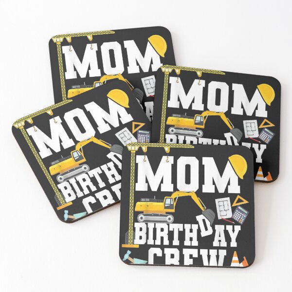 Item preview, Mom Birthday Crew Mother Construction Birthday Party designed and sold by harolhaw.