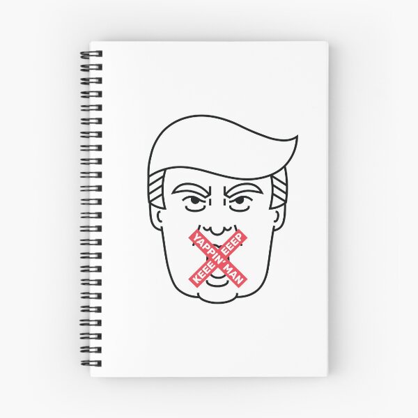 Item preview, Keep yapping man with trump's image designed and sold by lettersbysid.