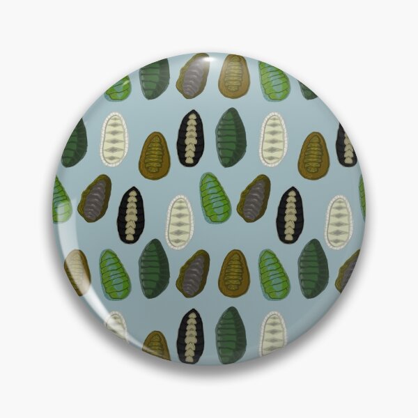 Item preview, Chiton (sea cradles) light blue designed and sold by Squiddllr.
