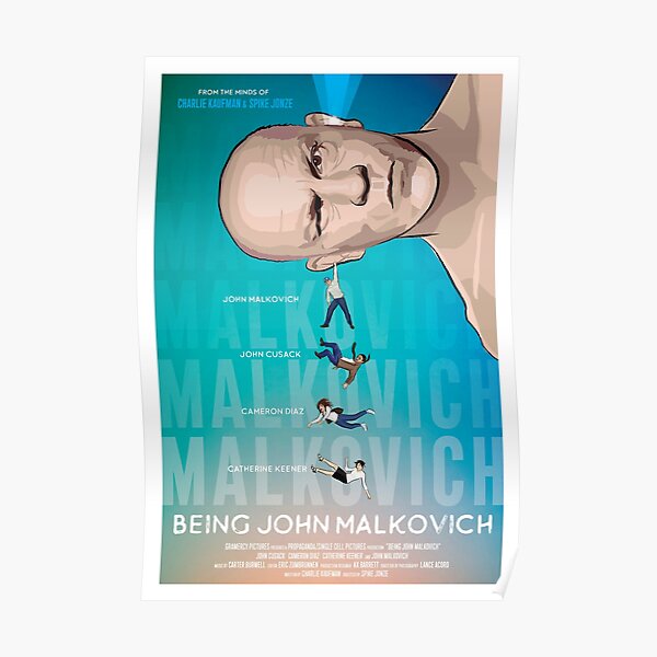 Being John Malkovich poster Poster