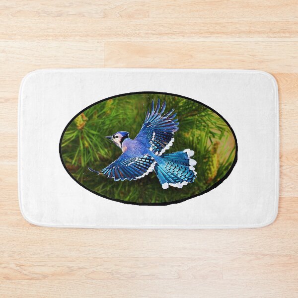 Item preview, bluejay in flight designed and sold by THE AMERICAN TEEVANGELIST.